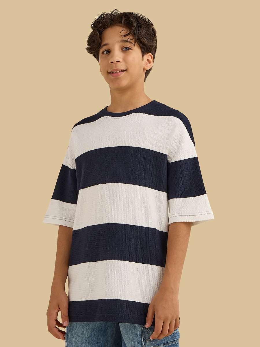 Striped Cotton T-Shirt