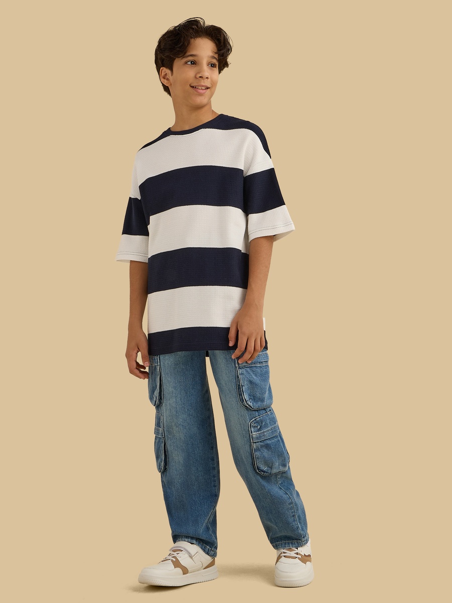 Striped Cotton T-Shirt