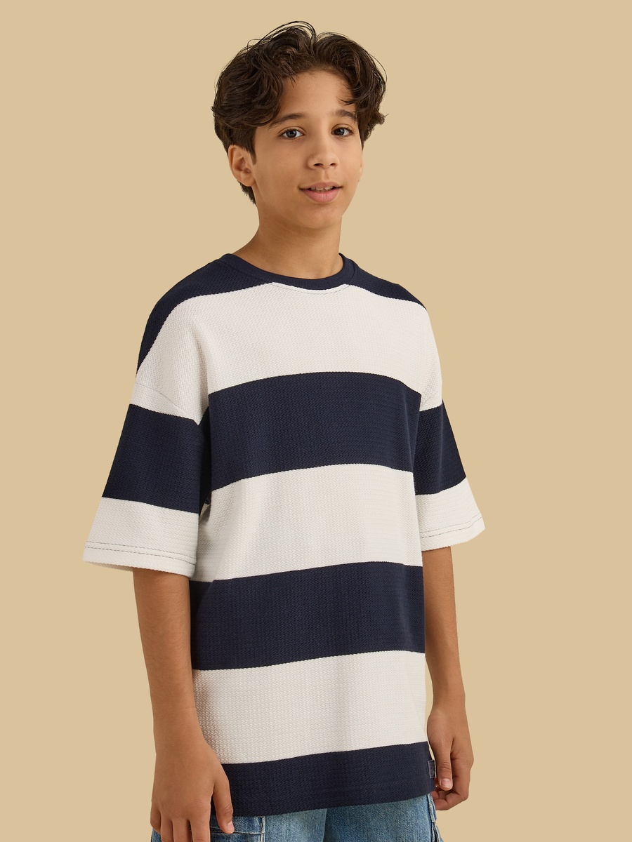 Striped Cotton T-Shirt