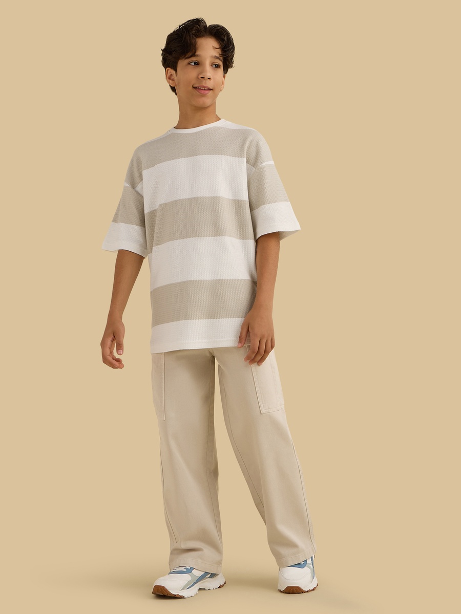 Striped Cotton T-Shirt