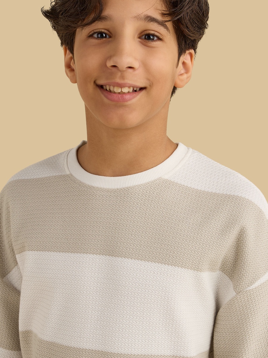 Striped Cotton T-Shirt