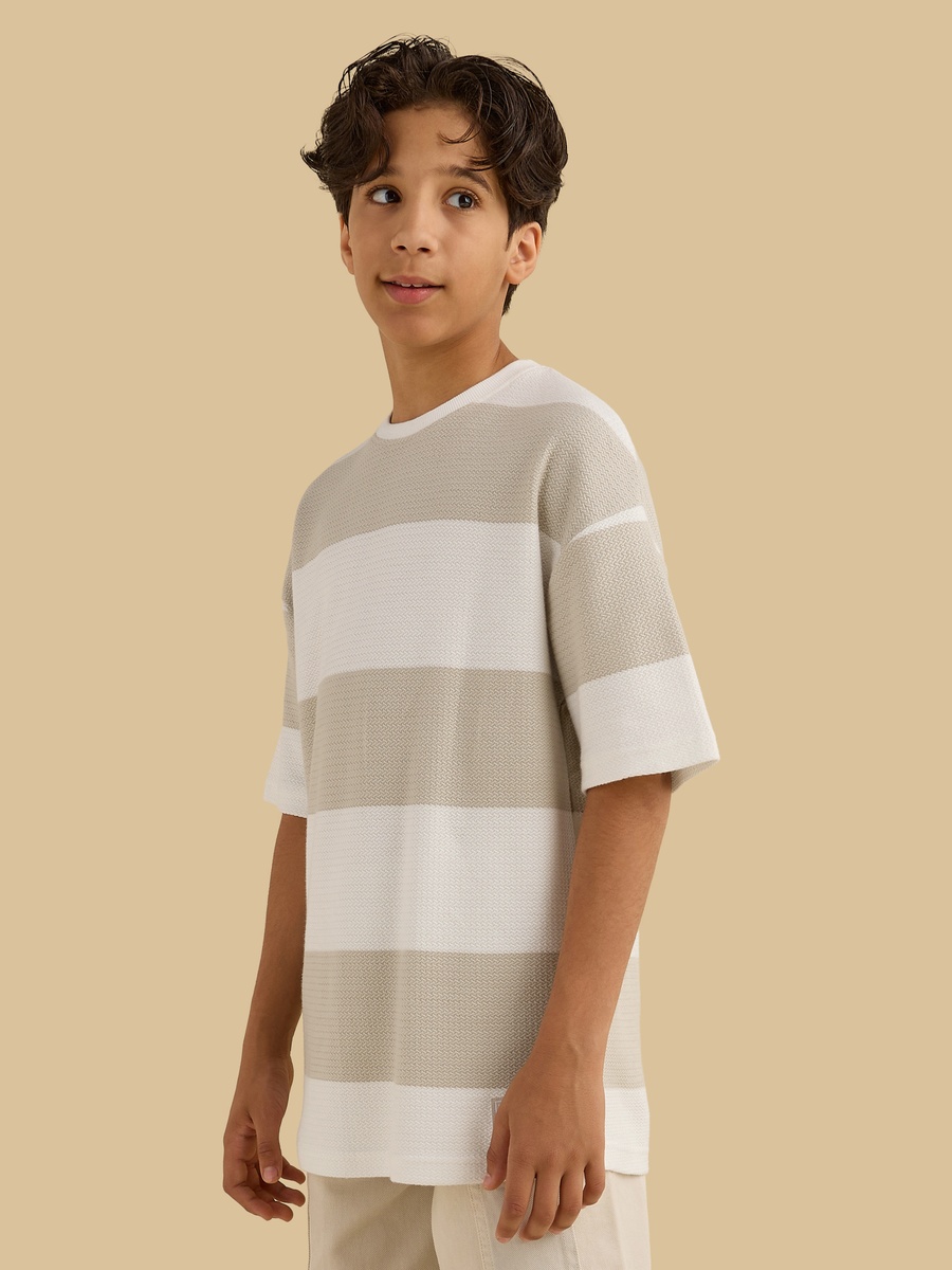 Striped Cotton T-Shirt