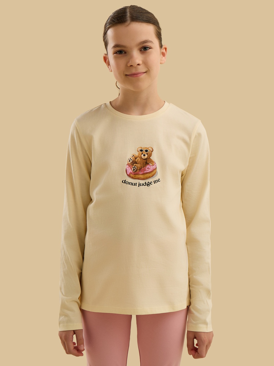 Teddy Bear Print T-Shirt