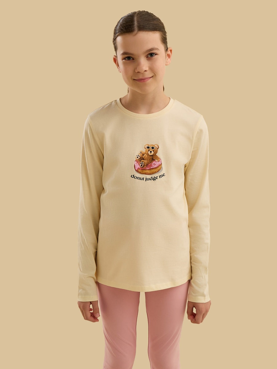 Teddy Bear Print T-Shirt