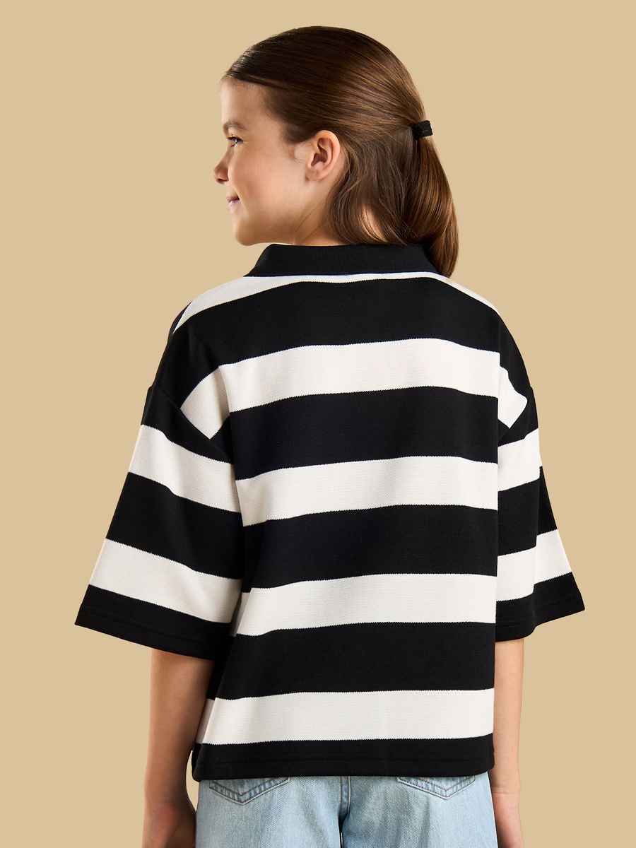 Kuromi Embroidered Polo T-Shirt