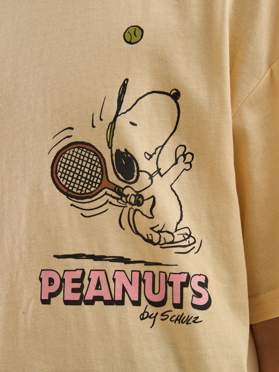 Snoopy Print Oversized T-Shirt