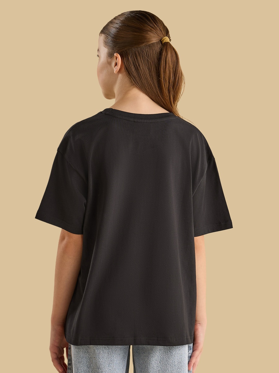 Stranger Things Print Oversized T-Shirt