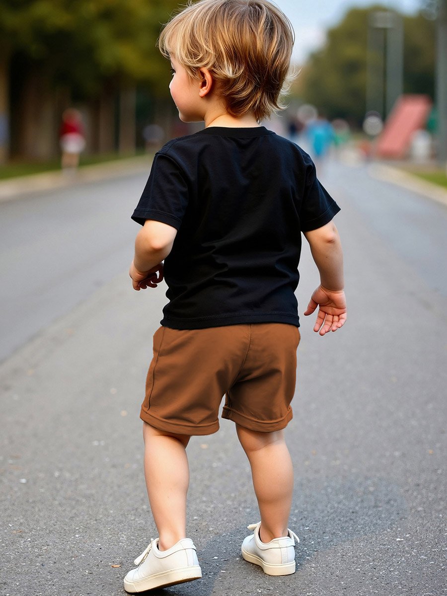 Boys Graphic T-Short and Shorts Set