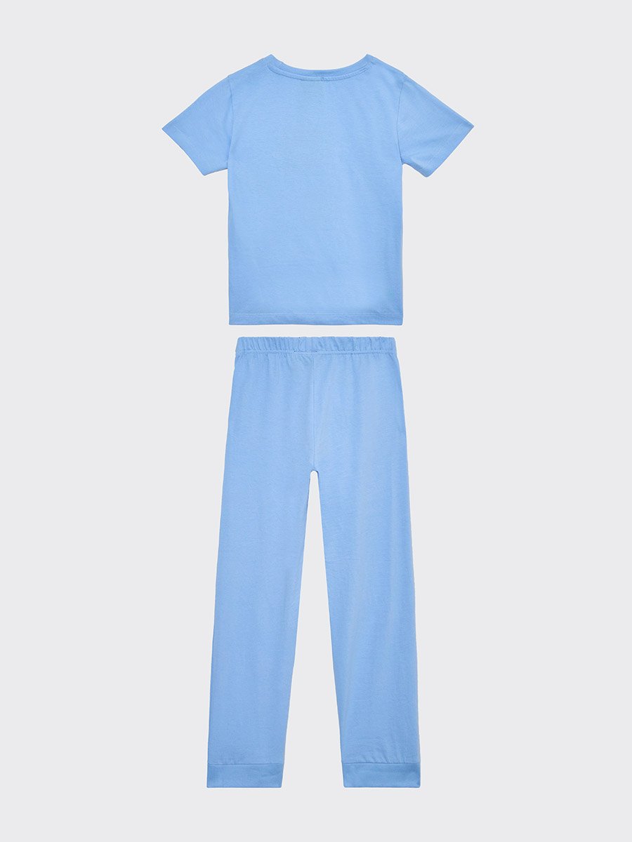 Boys Blue Sonic the Hedgehog T-Shirt and Joggers Set