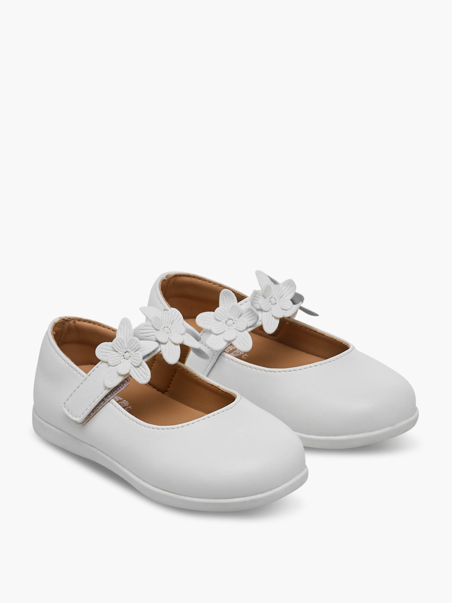 Floral Accent Mary Jane Shoes