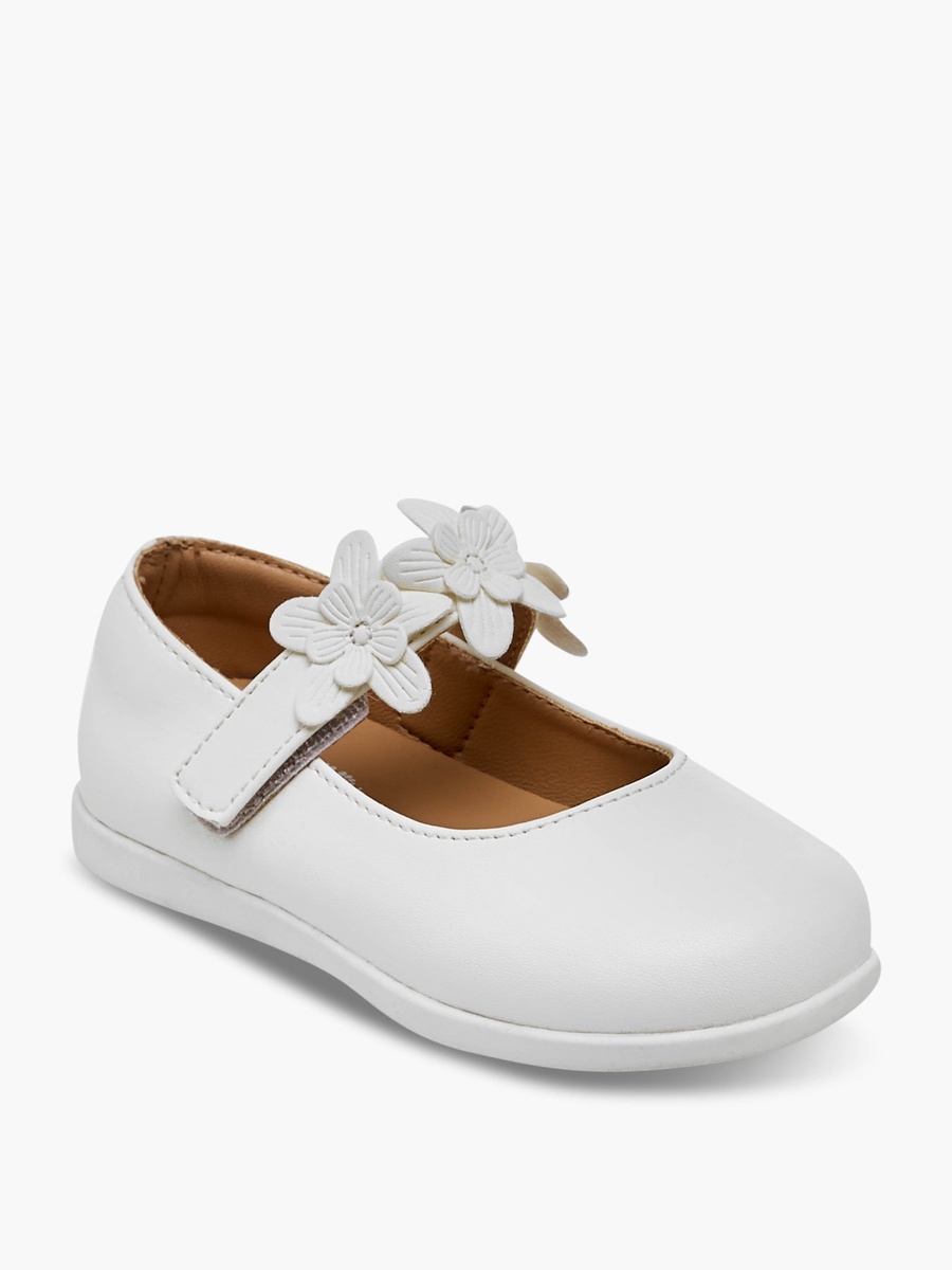 Floral Accent Mary Jane Shoes