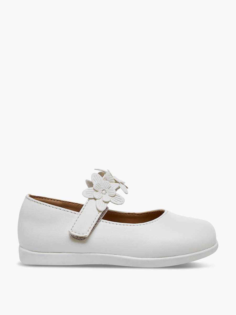 Floral Accent Mary Jane Shoes