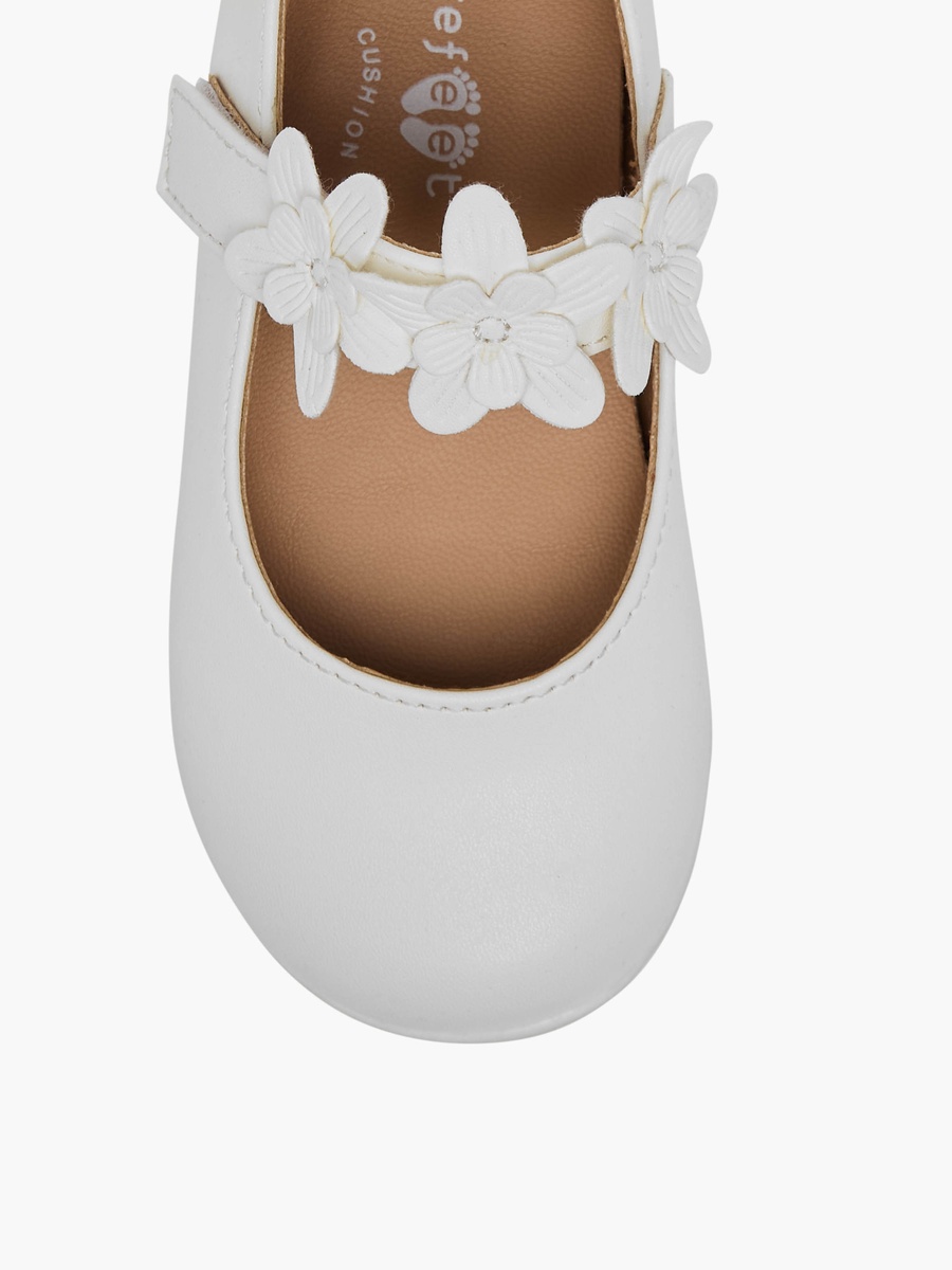 Floral Accent Mary Jane Shoes