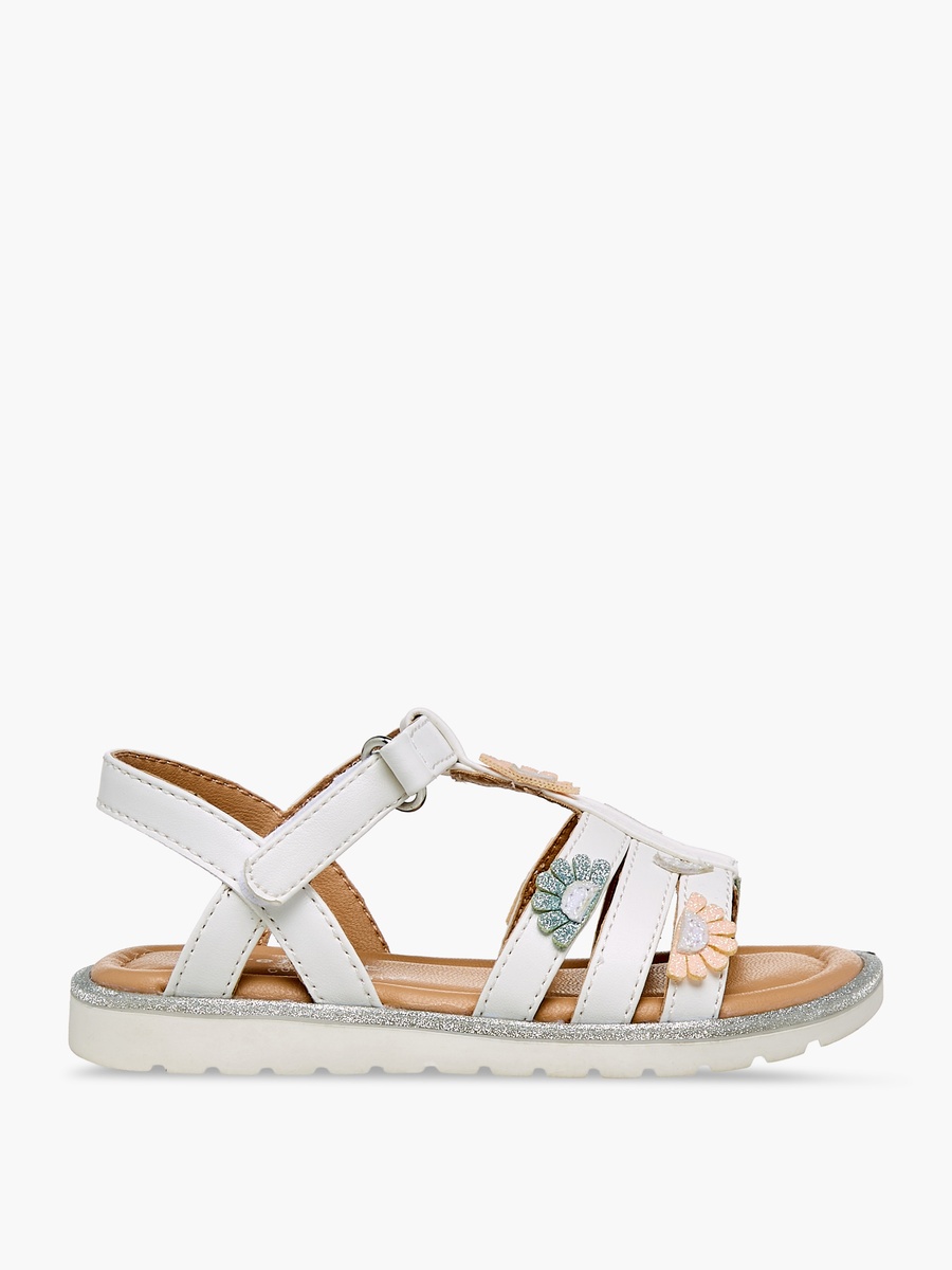 Hook and Loop Strap Sandals