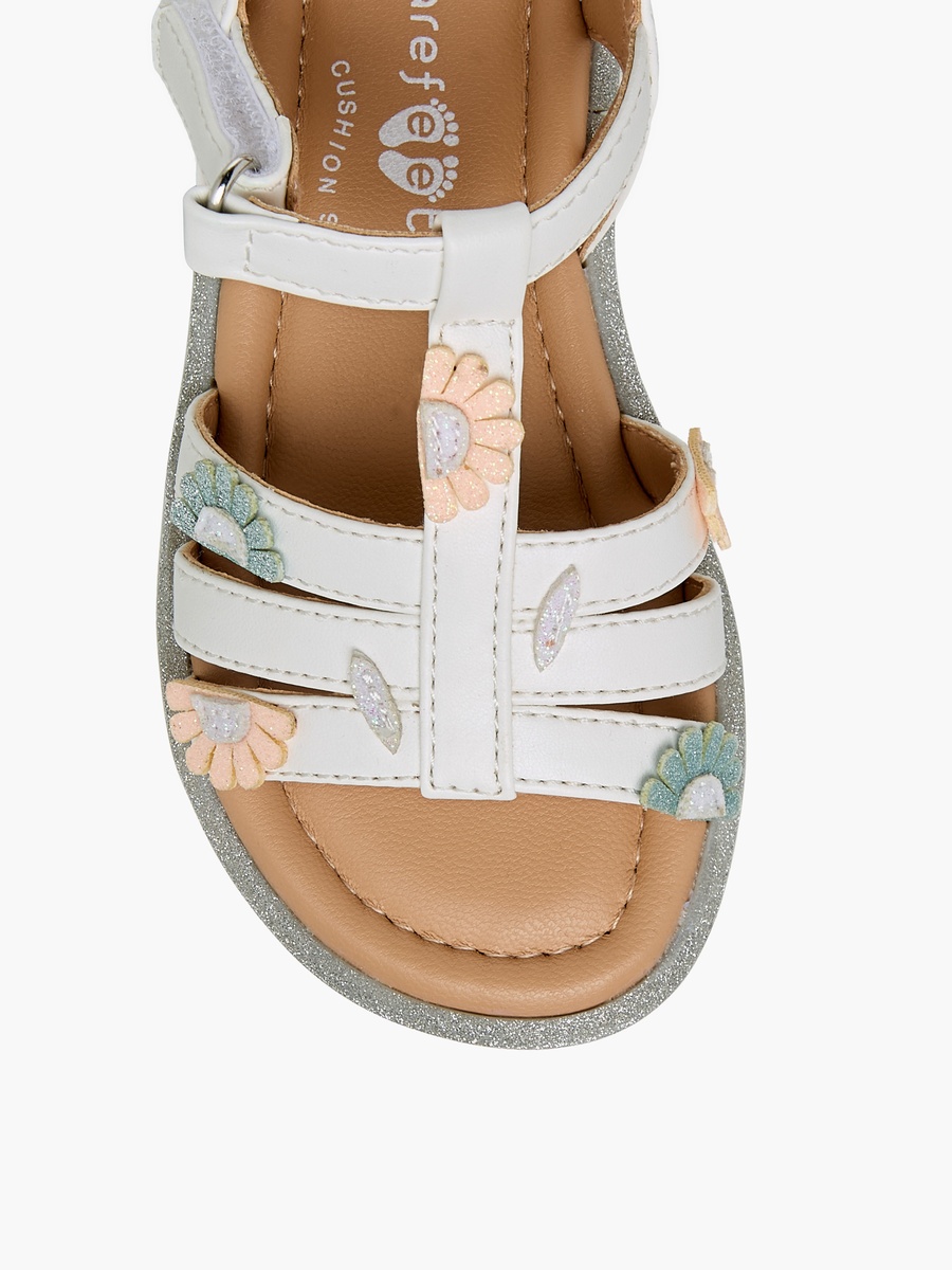Hook and Loop Strap Sandals