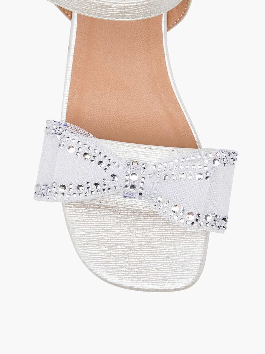 Bow Embellished Sandals