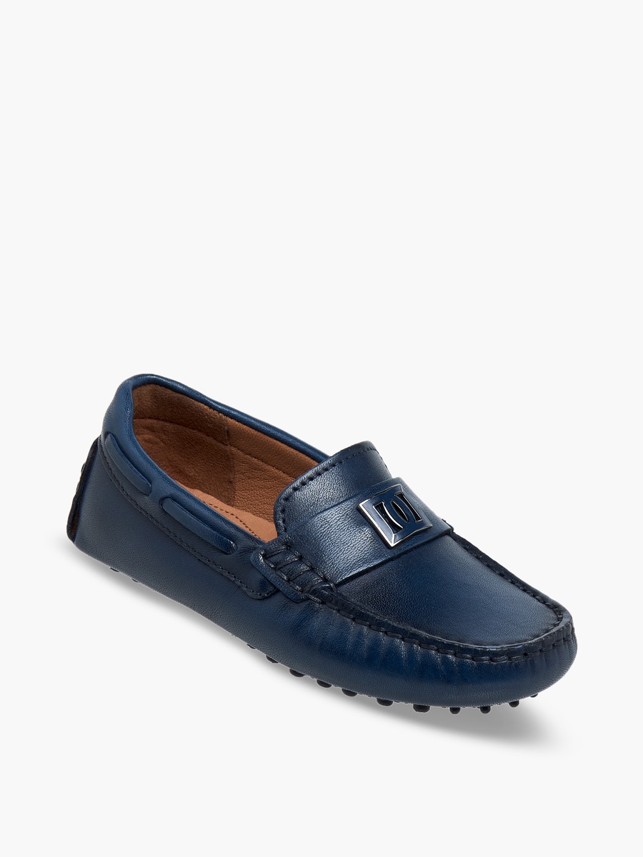Leather Slip-On Moccasins