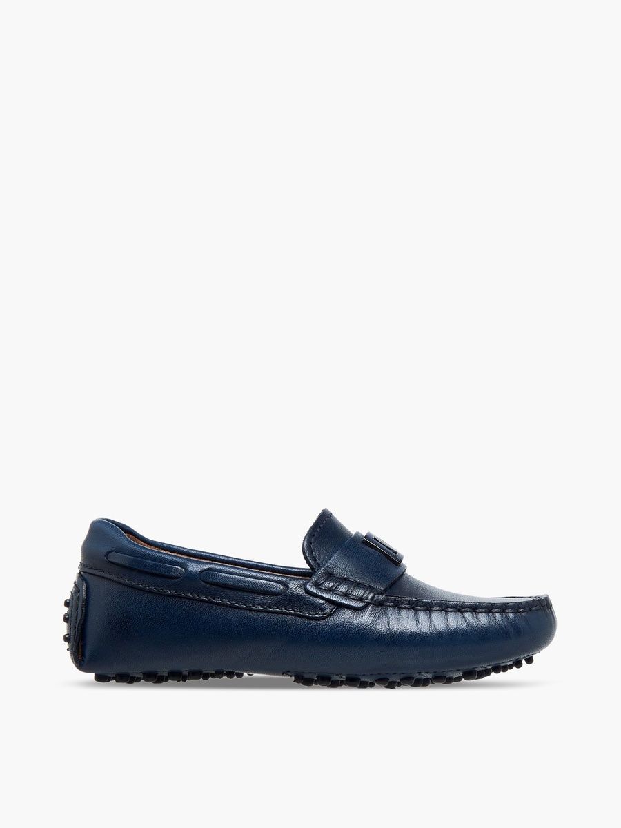 Leather Slip-On Moccasins