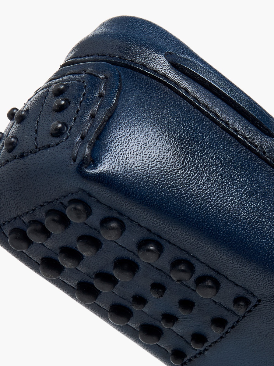 Leather Slip-On Moccasins
