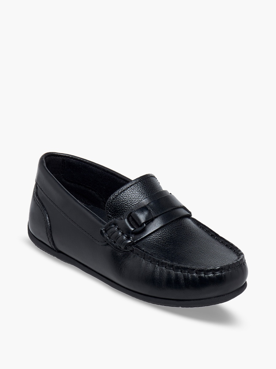 Leather Slip-On Moccasins
