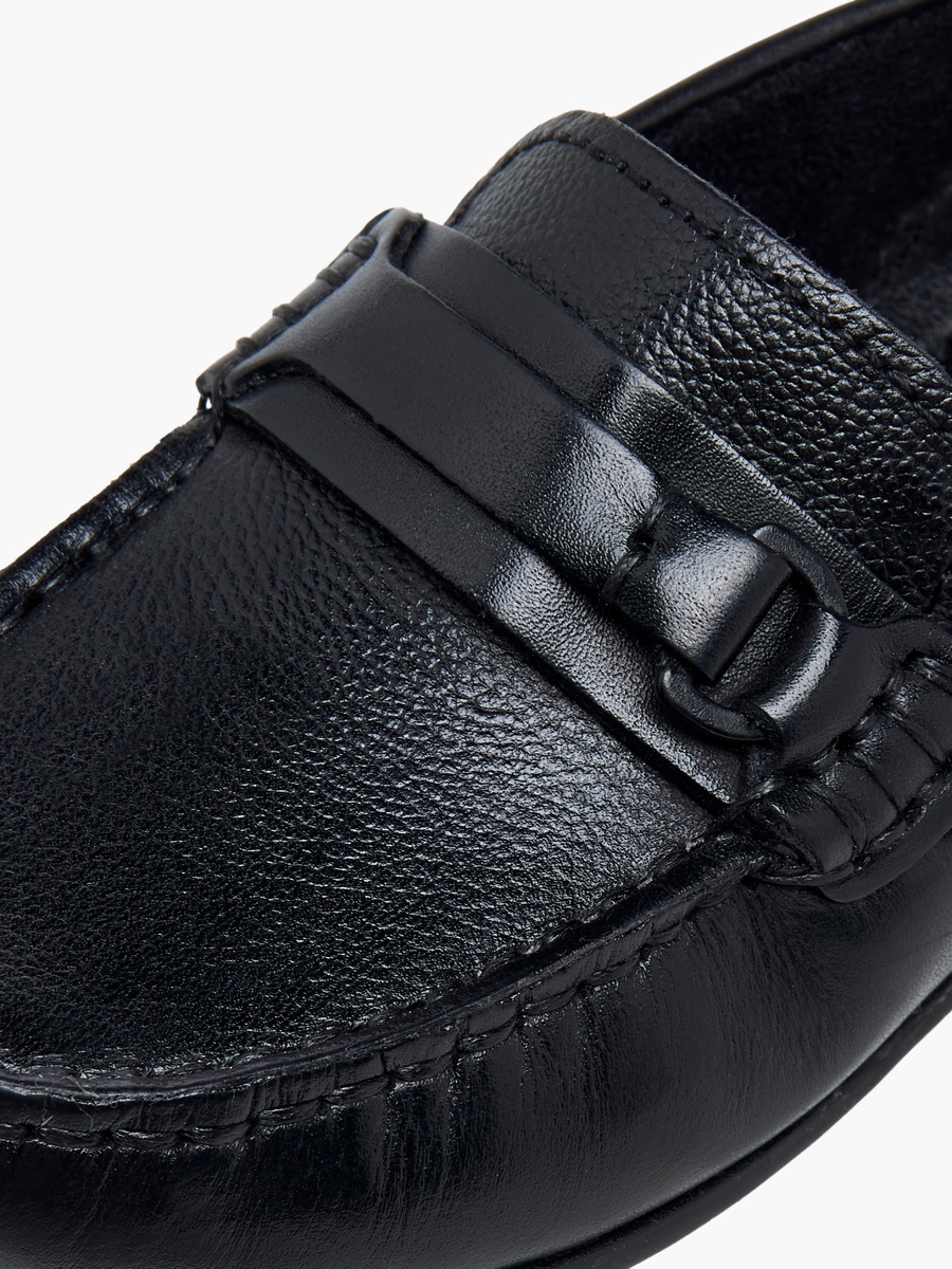 Leather Slip-On Moccasins