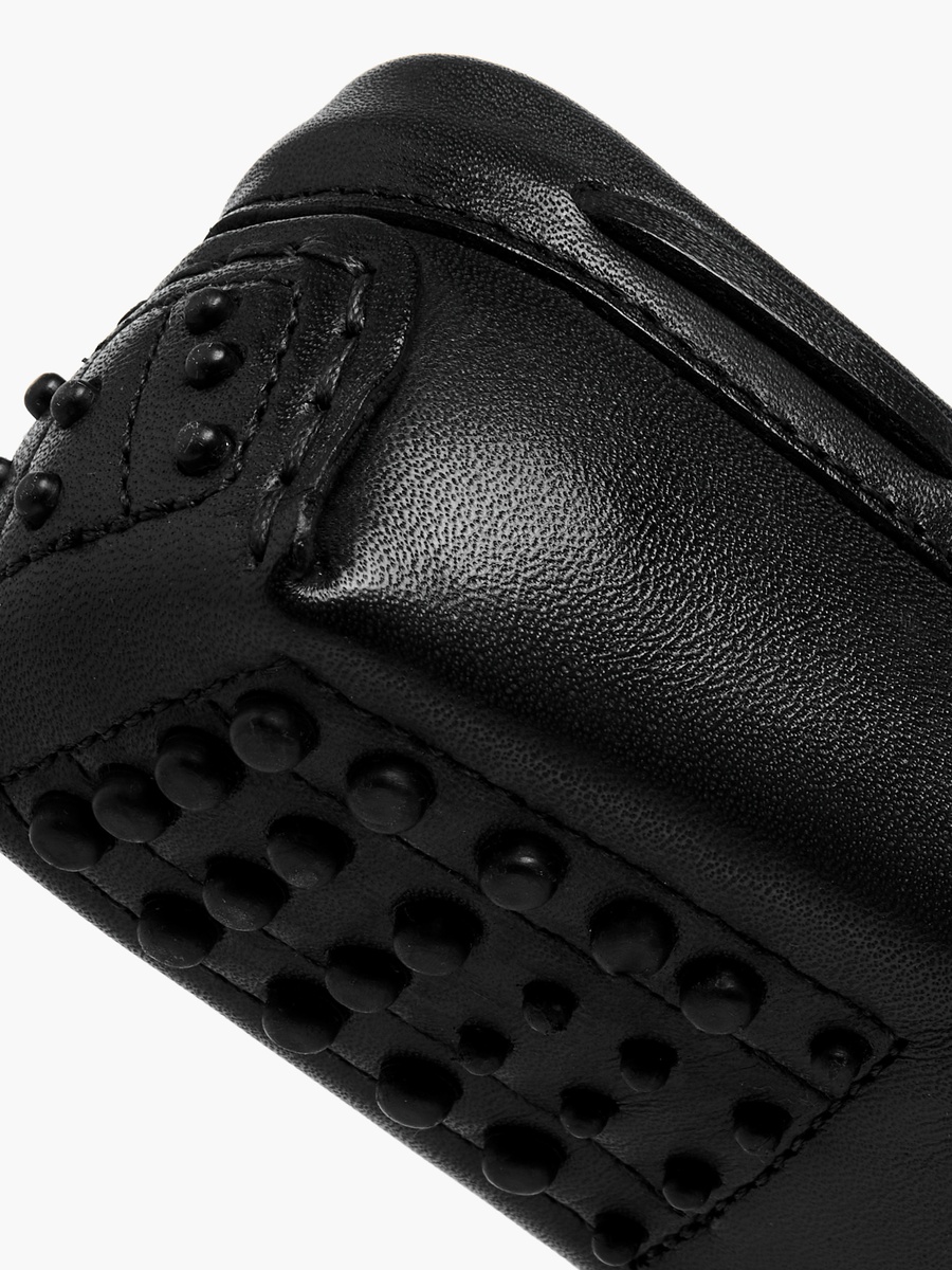 Leather Slip-On Moccasins
