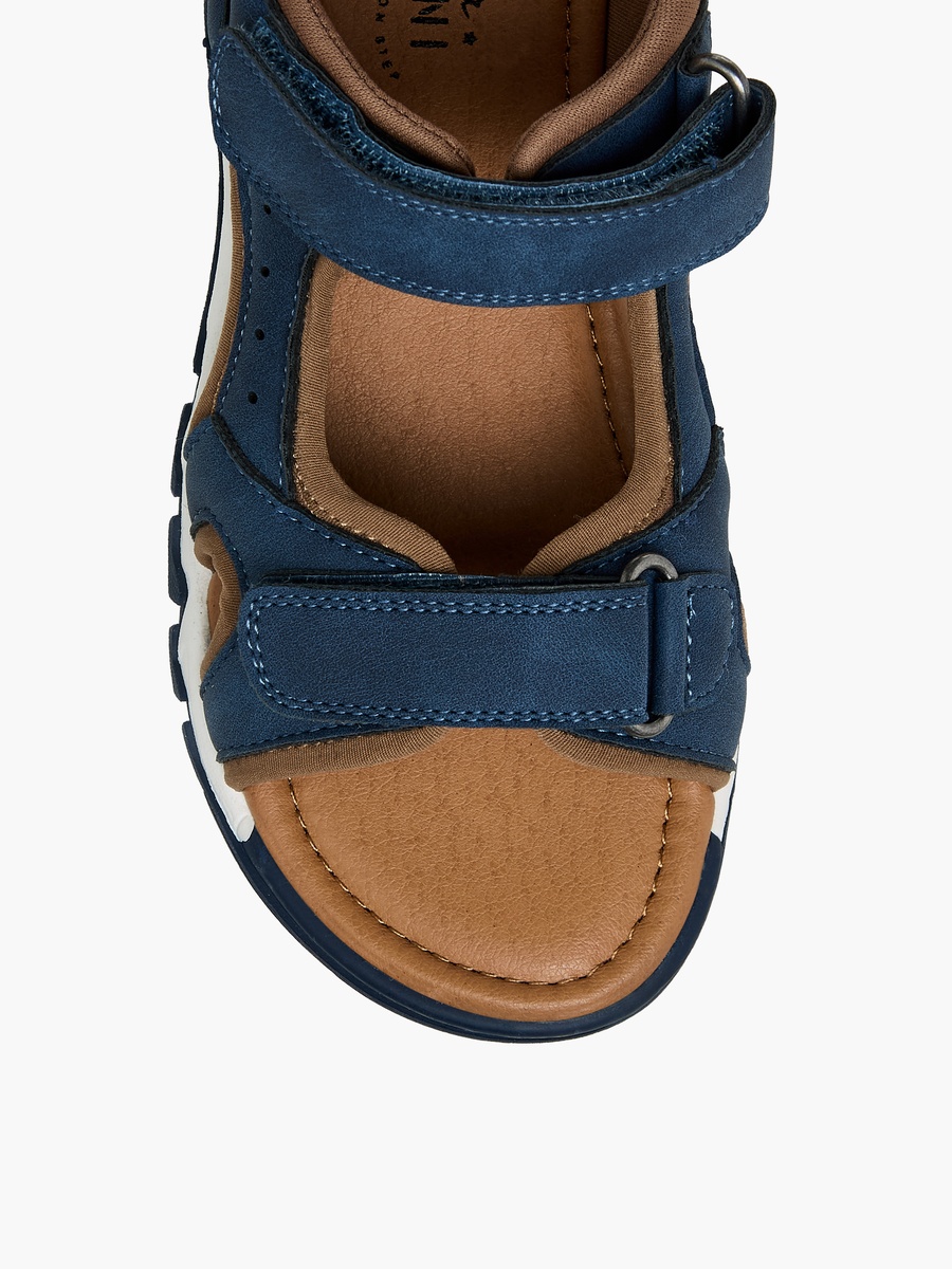 Hook and Loop Strap Sandals