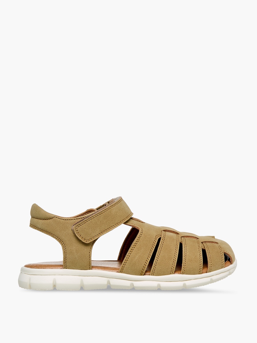 Hook and Loop Strap Sandals