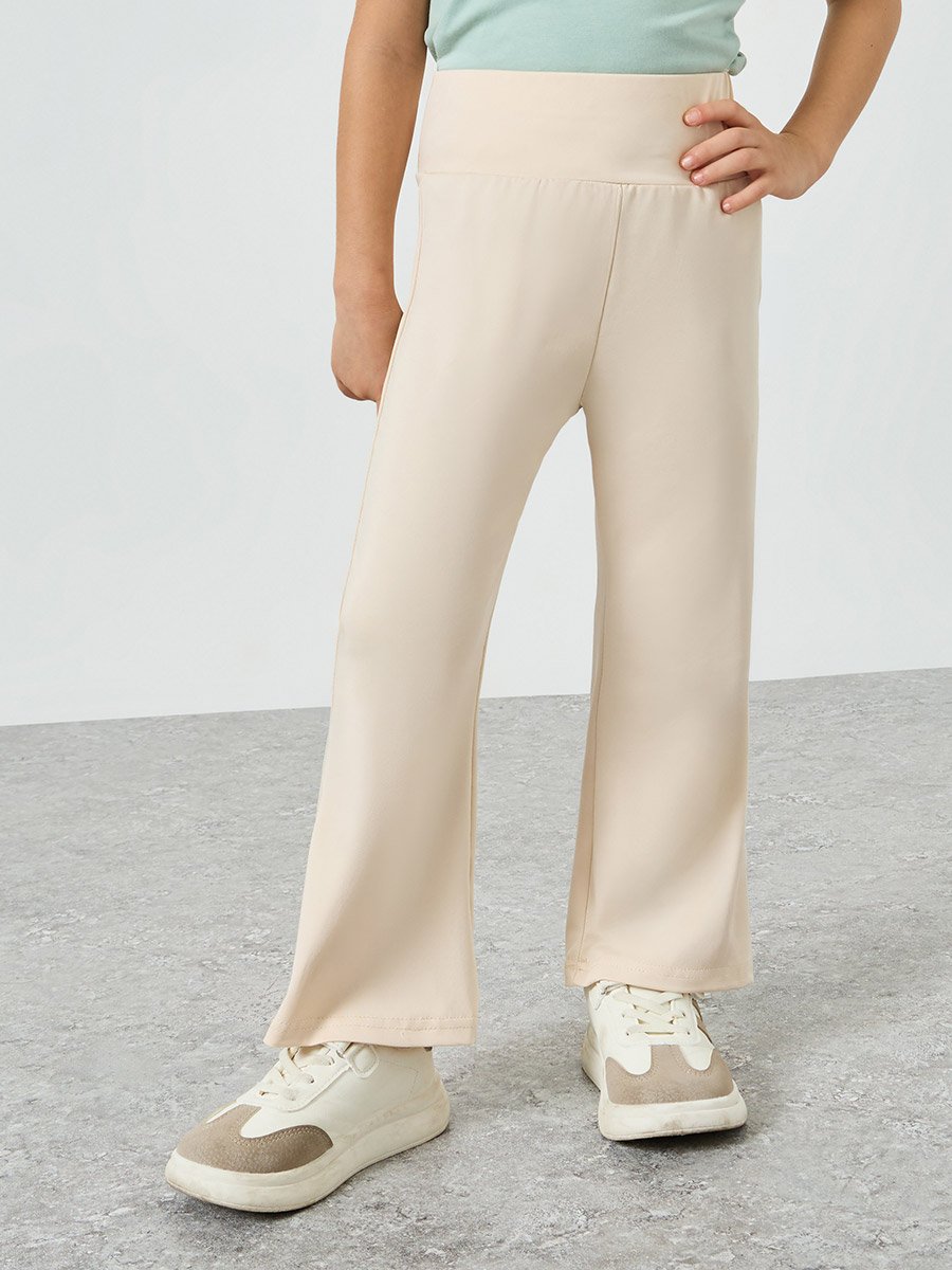 Pack of 3 - Girls Flared Leggings