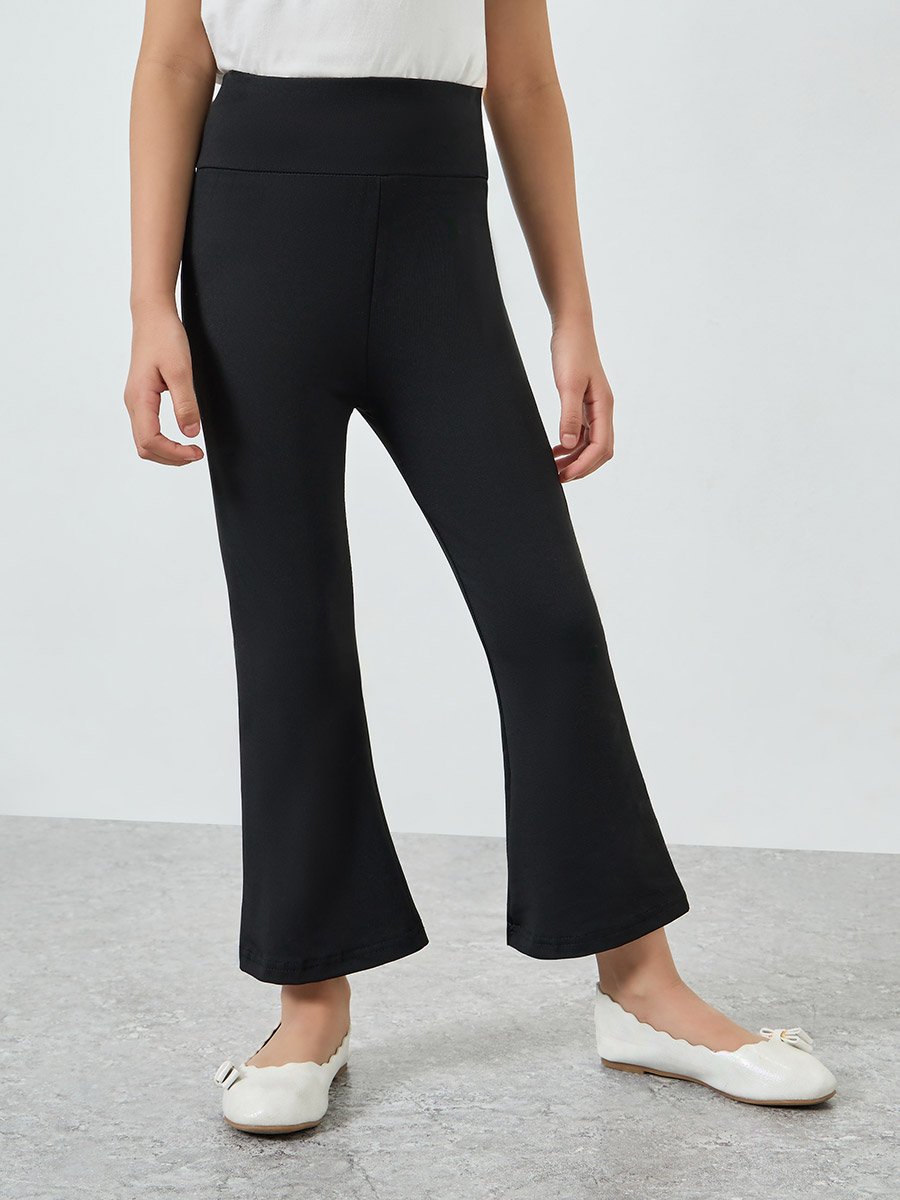 Pack of 3 - Girls Flared Leggings
