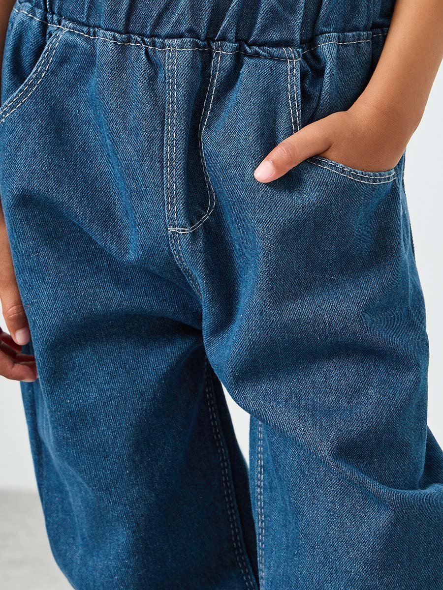 Boys Cotton Pull-On Jeans