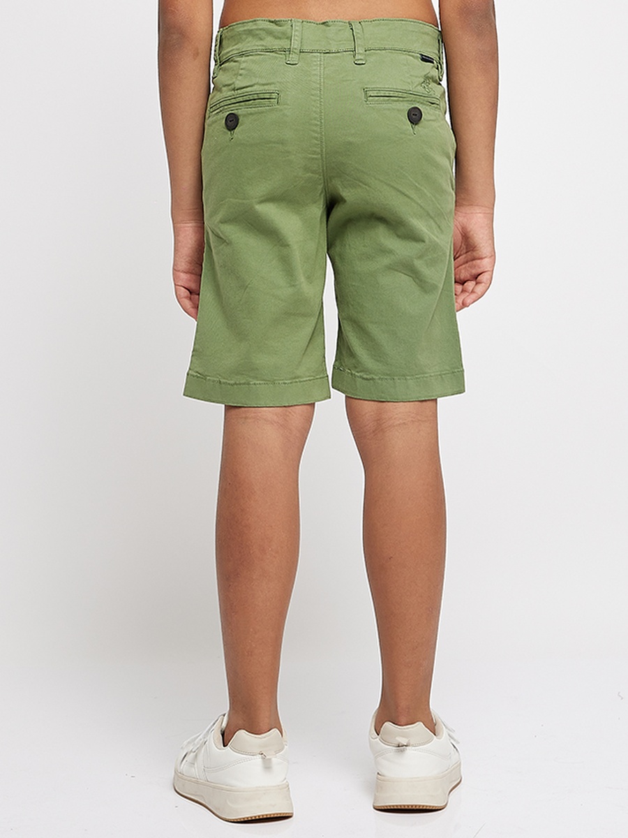 Solid Woven Shorts