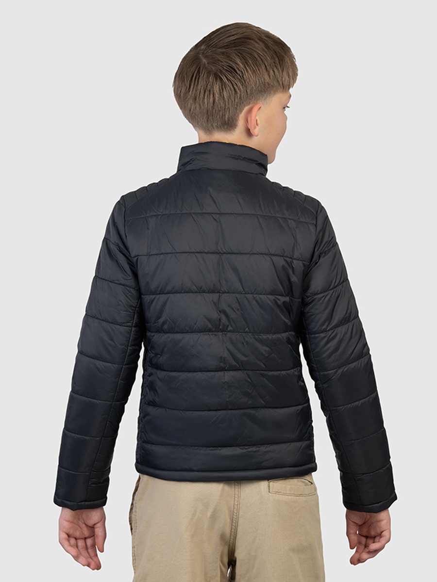 Boys Zip-Through Puffer Jacket