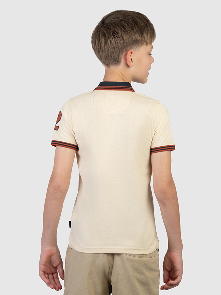Boys Logo Detail Polo T-Shirt