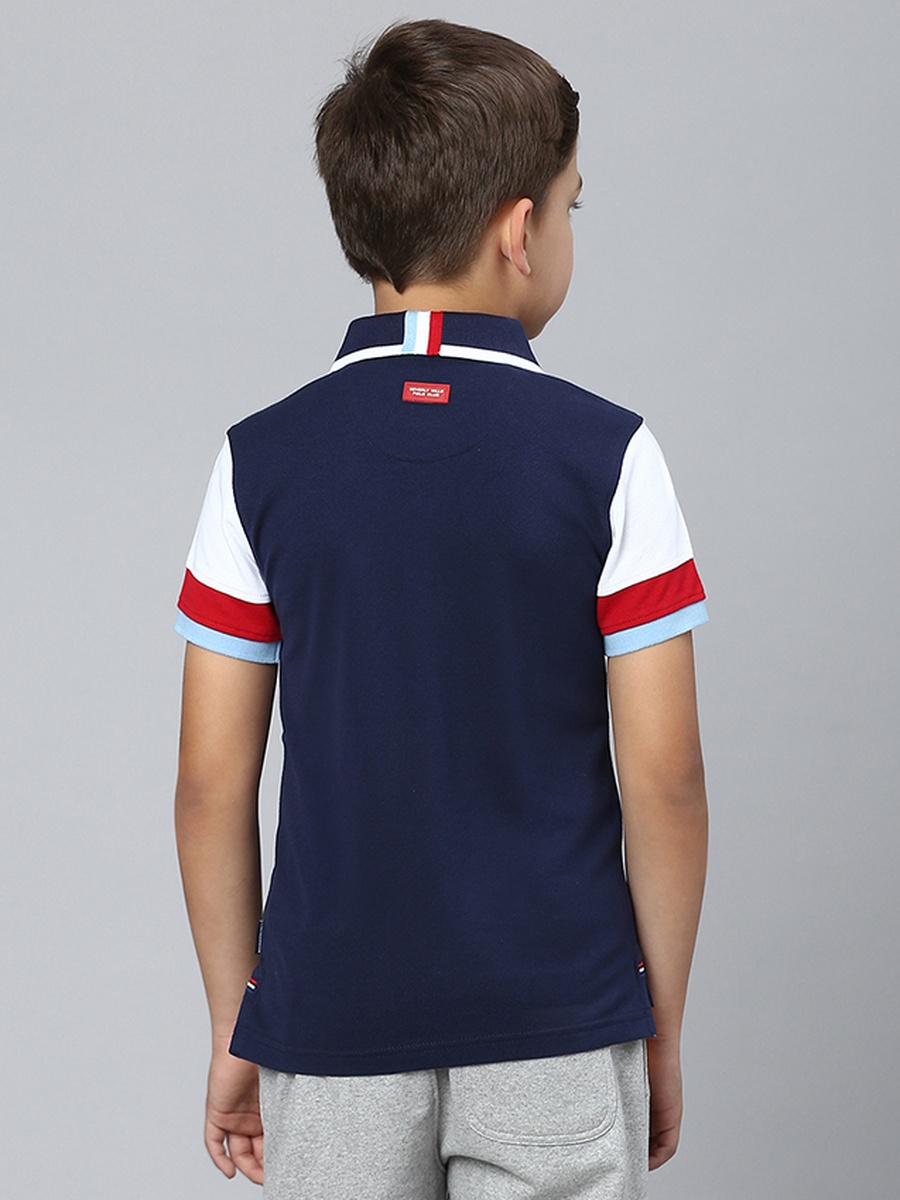 Boys Logo Detail Polo T-Shirt
