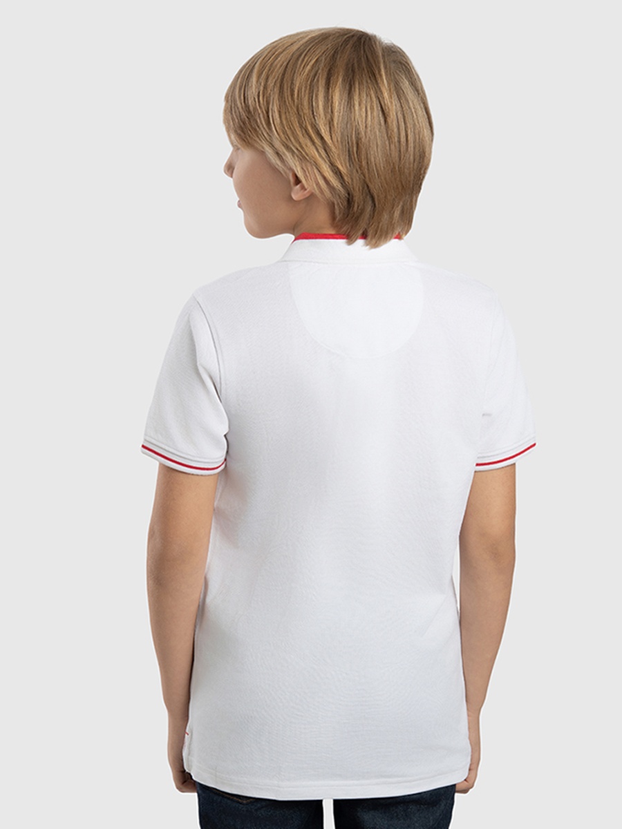 Boys Logo Detail Polo T-Shirt