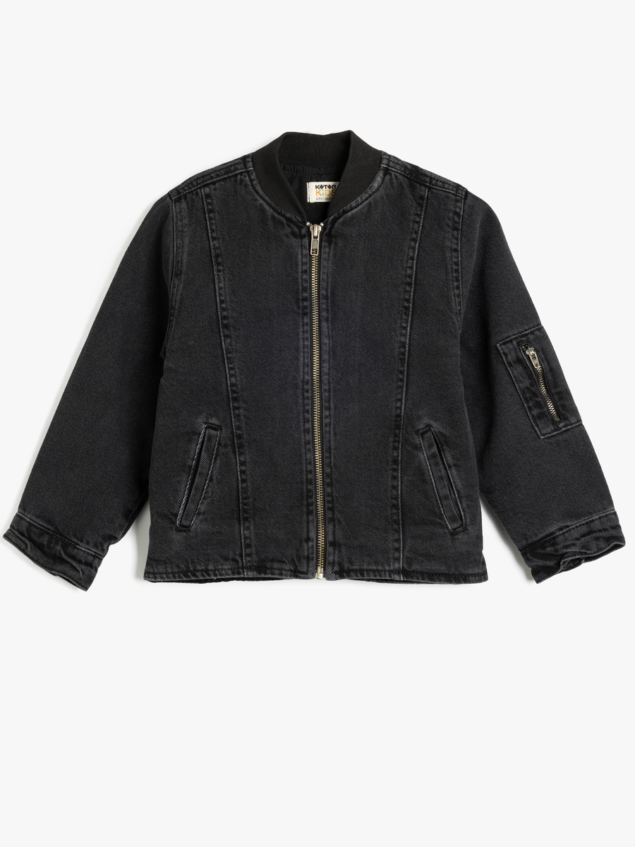 Plain Denim Jacket