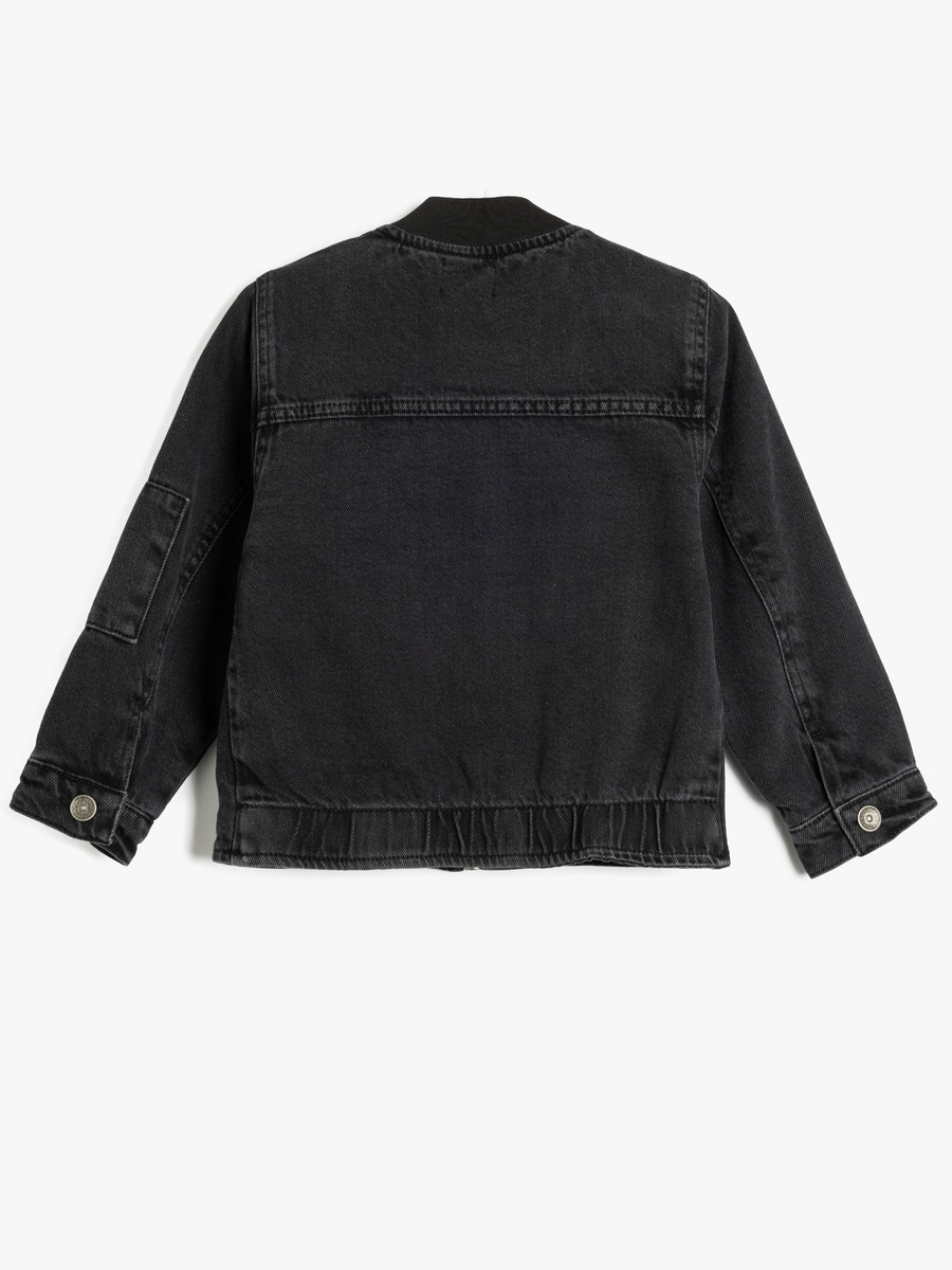 Plain Denim Jacket