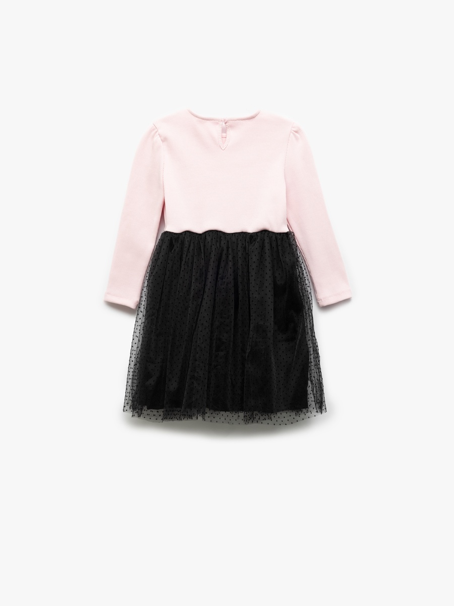 Bow Detail Long Sleeve Dress