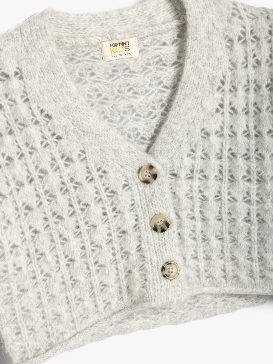 V Neck Cardigan