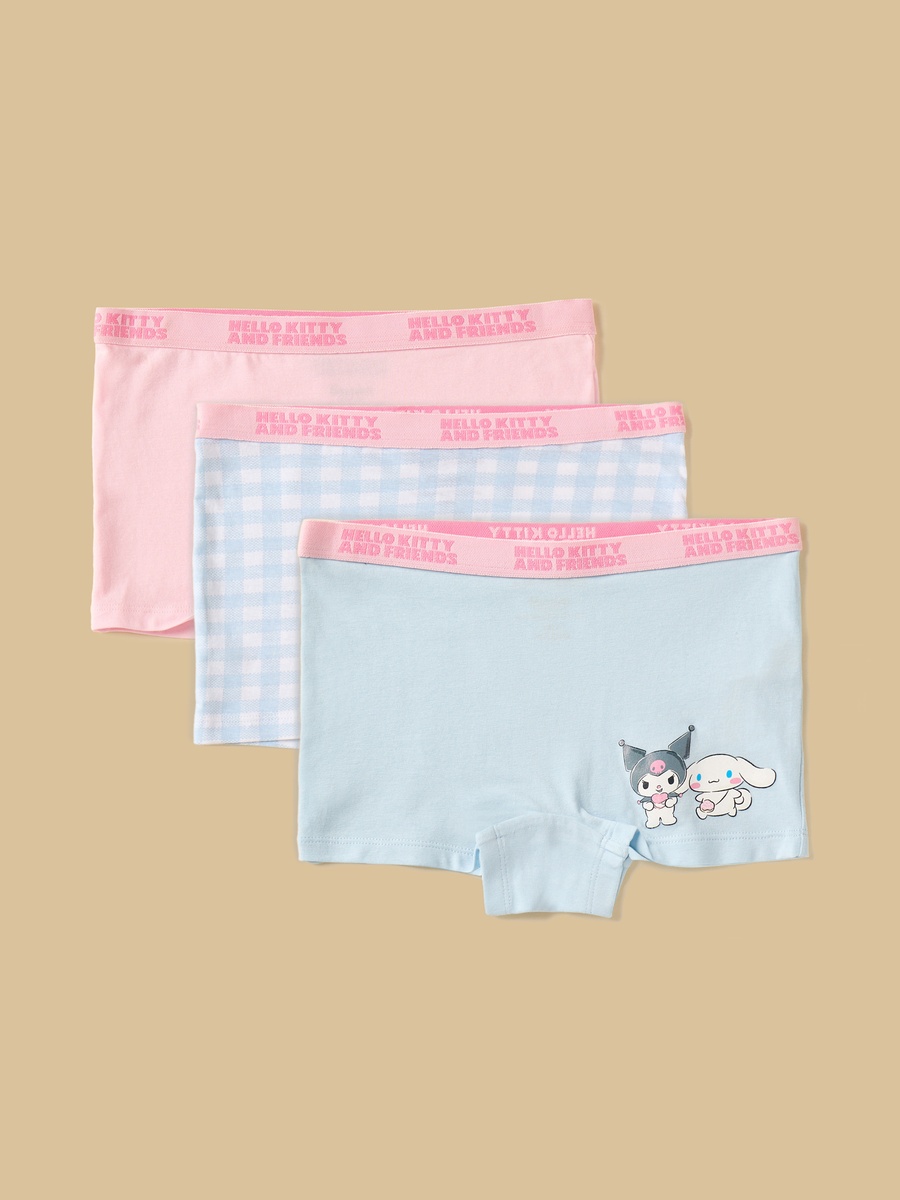 Pack of 3 - Hello Kitty and Friends Print Briefs