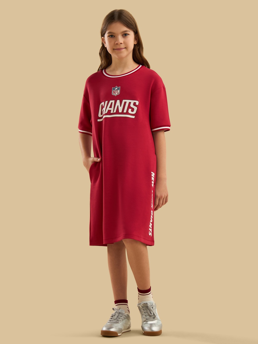 new york giants jersey dress REEBOK NEW YORK GIANTS JERSEY DRESS FLIRTY SKIRT L NWT LARGE LG SKY BLUE SEXY