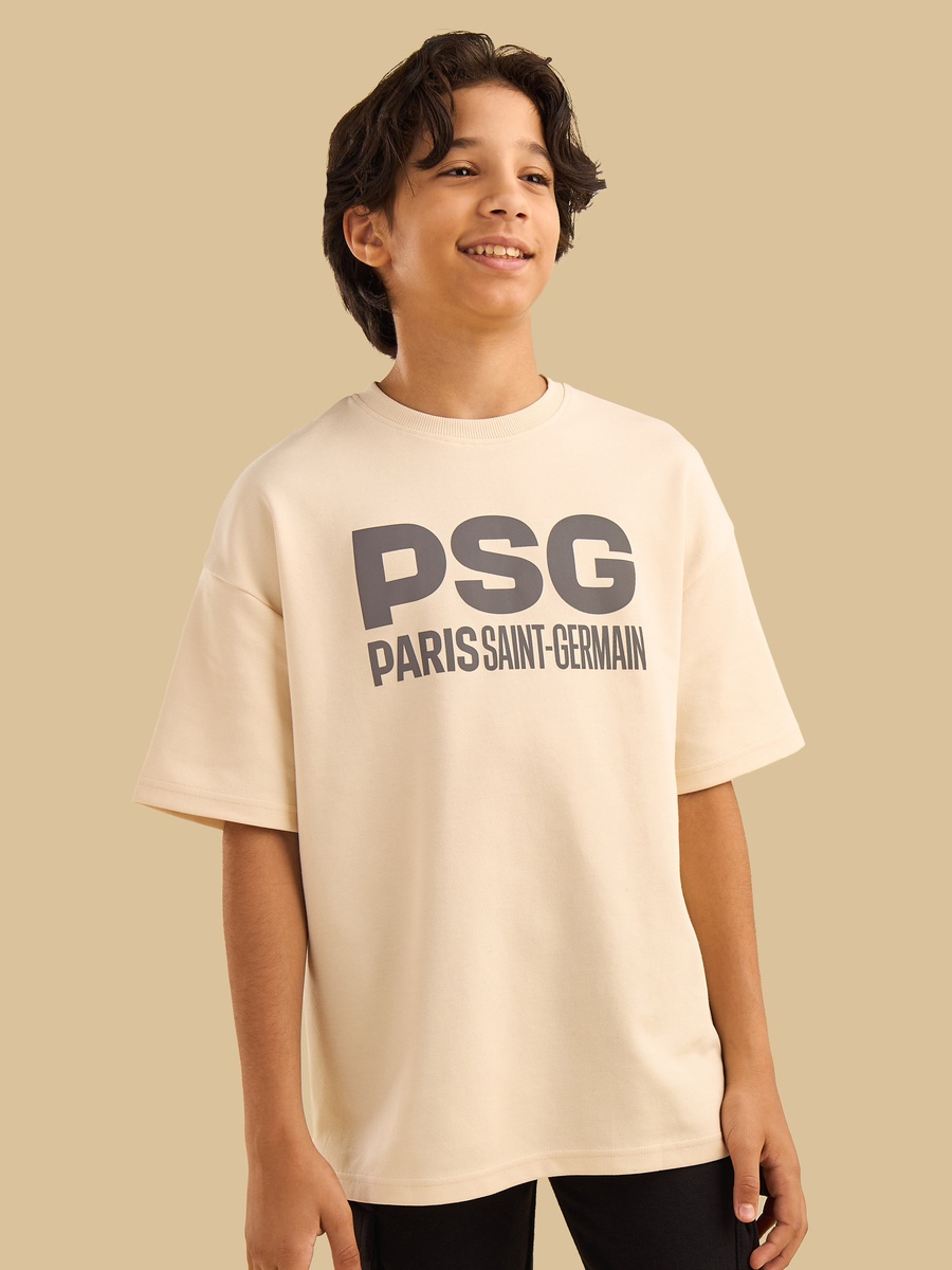 Paris Saint-Germain Print Cotton T-Shirt