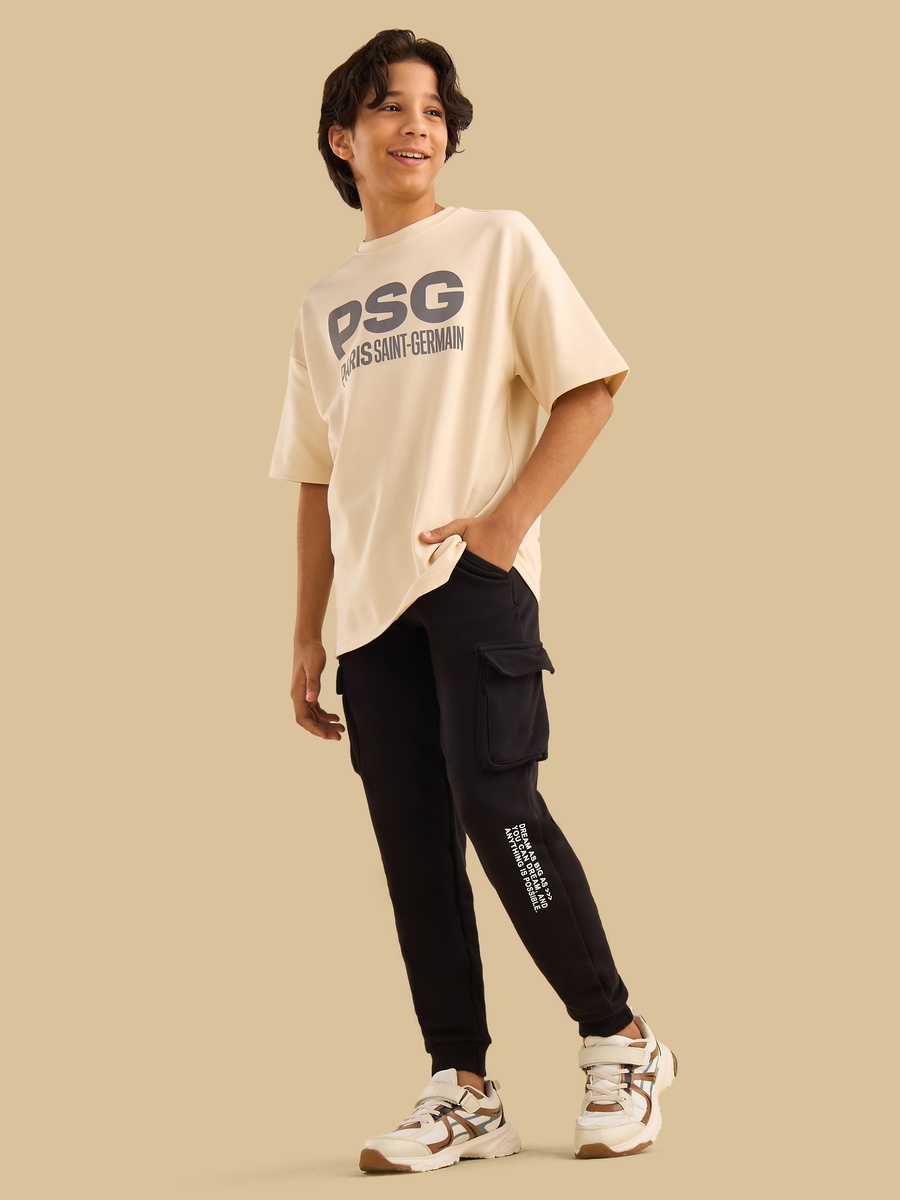 Paris Saint-Germain Print Cotton T-Shirt