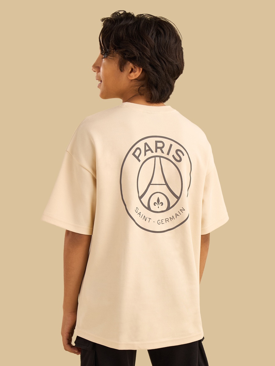 Paris Saint-Germain Print Cotton T-Shirt