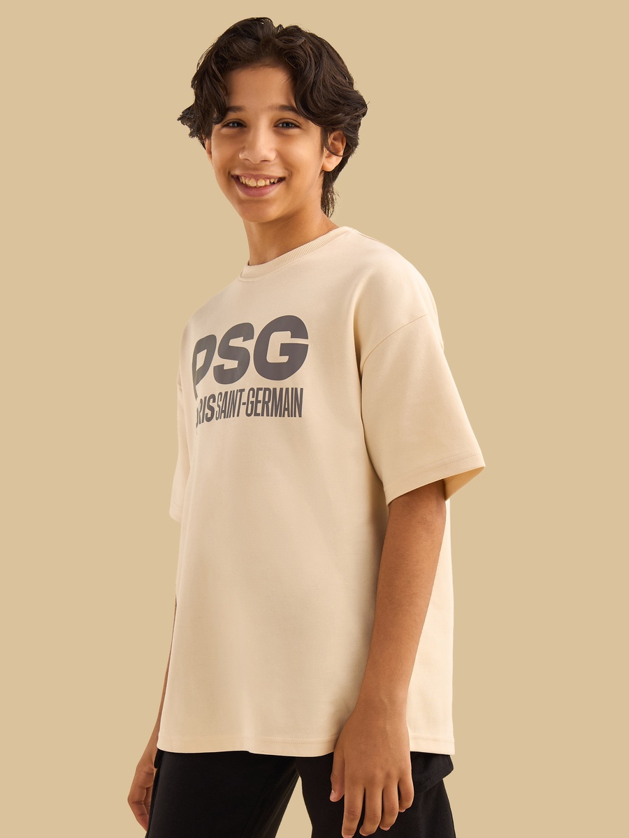 Paris Saint-Germain Print Cotton T-Shirt