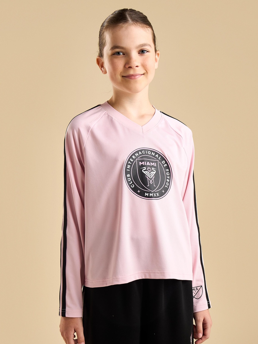 Miami Print V Neck T-Shirt