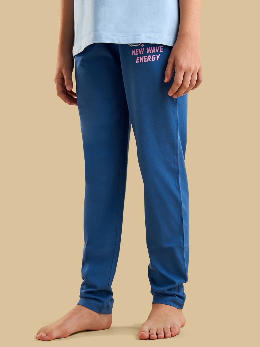 Varsity Print Cotton Pyjama Set