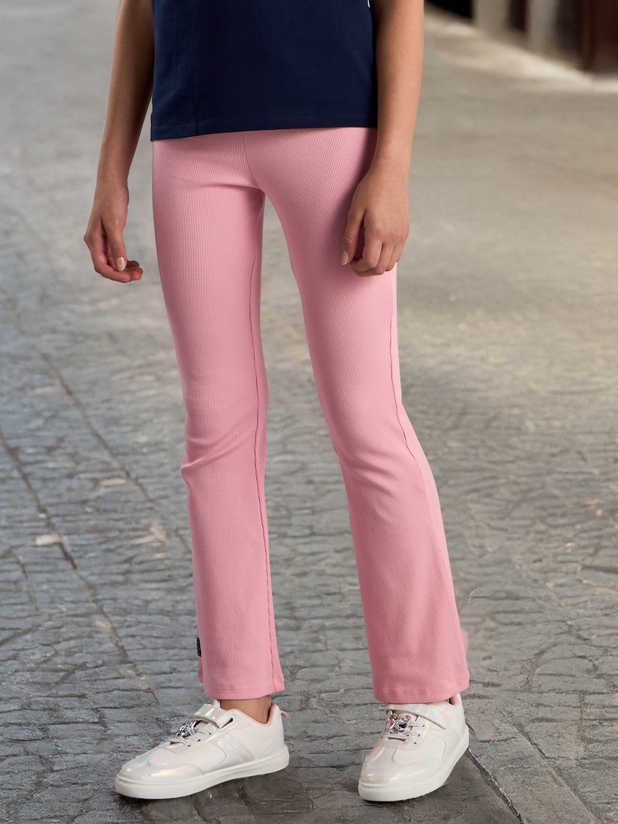 Ribbed Flared Leggings