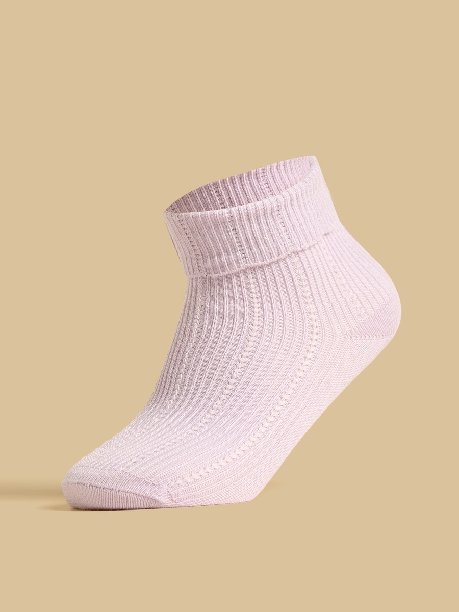 Pack of 3 - Ribbed Ankle Length Socks